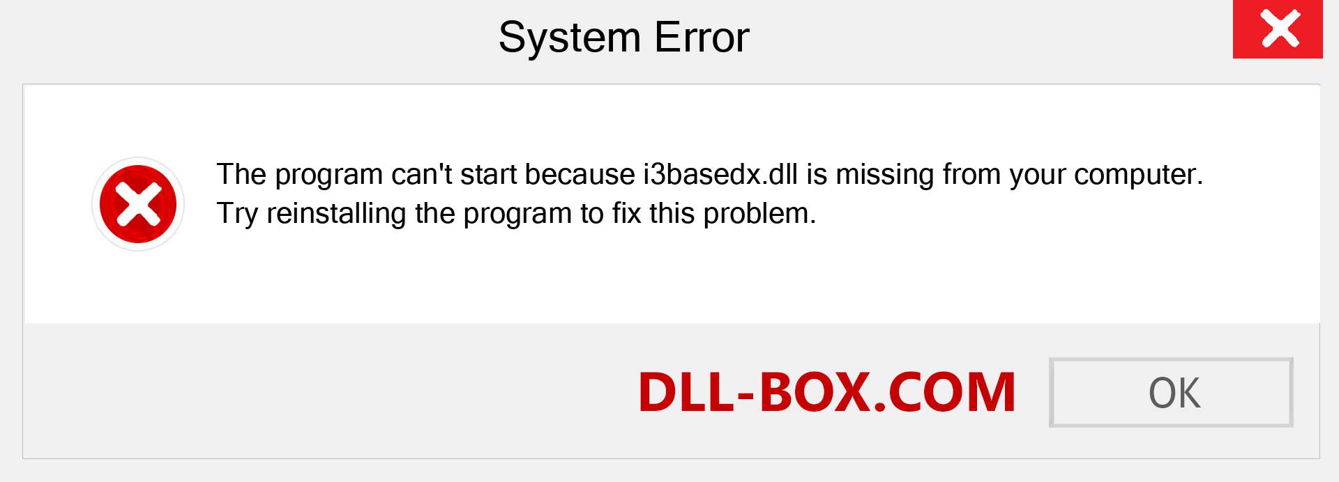  i3basedx.dll file is missing?. Download for Windows 7, 8, 10 - Fix  i3basedx dll Missing Error on Windows, photos, images